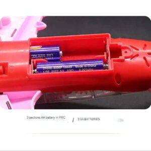 New Trending Transparent Gear Plane Toy ? Light Mode, Music, Bump-and-Go Action, 45?46 cm, Battery Operated, for Kids Ages 3 and Up - Image 2