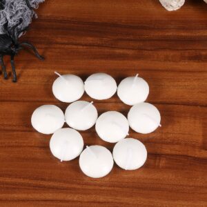 ( 12 Pcs ) Unscented Small Floating Candles For Wedding Party Event New Year Birthday Party Decoration Home Decor Candles (Random Color) - Image 5