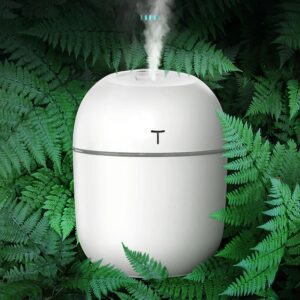 Air Humidifier USB Small?Mini Portable Cool Mist Diff-user for Bedroom Office Desk Car Travel Aroma Atomizer ( 220 ML ) - Image 3