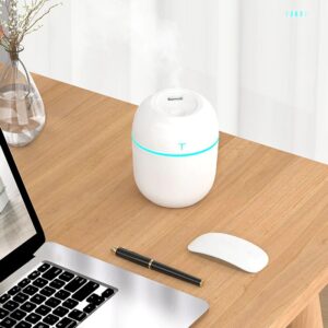 Air Humidifier USB Small?Mini Portable Cool Mist Diff-user for Bedroom Office Desk Car Travel Aroma Atomizer ( 220 ML ) - Image 4