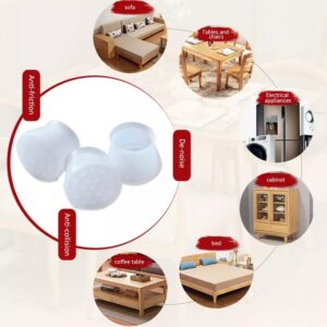 Pack of 4 Anti-Slip Bottom Pads For Chair & Furniture - Image 5