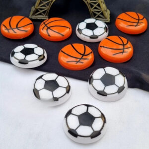 Basketball & Football Refrigerator Magnets ? Set of 10 Durable Sports-Themed Decorative Magnets (1.5 x 1.5 Inches) - Image 3