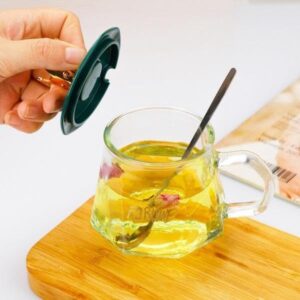 Golden Crown Sugar Pot with Lid & Spoon ? Elegant Storage Jar for Sugar, Tea, Coffee & Spices - Image 4