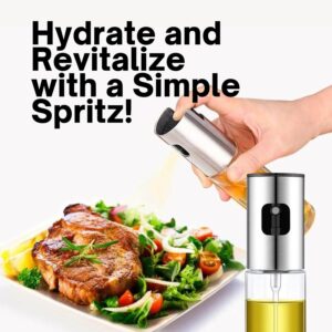 Cooking Oil Sprayer ? Glass Oil Spray Bottle for Kitchen, BBQ, Baking, Grilling, Vinegar & Sauce - Image 4