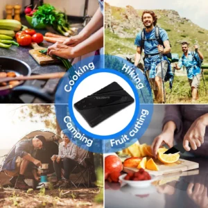 CardSharp Folding Credit Card Knife by Iain Sinclair ? Ultra Slim, Lightweight, Surgical Steel Blade, Pocket-Sized, Wallet-Friendly Safety Knife for Everyday Carry | Credit Card Shape Knife - Image 3