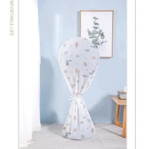 Decorative Fan Cover with Colorful Pattern Design ? Dust Protection & Stylish Room Accent - Image 3
