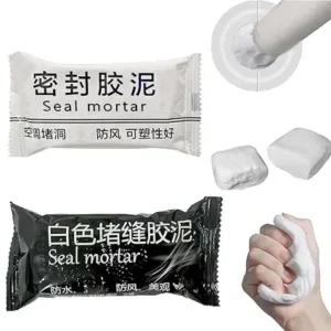 Wall Hole Sealant Strong Adhesive Diy Sealant Clay Air Conditioning Hole Repair Cream Mud - Sealant Mud, Clay Repair Glue Pipe Sealing Fireproof Caulking Repair Mud Hole, Hole Filler - 01 PCs - Image 5
