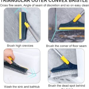 2 In 1 Floor Cleaning Brush Bathroom Tile Windows Floor Cleaning Brush With 120? Rotatable Head ? Multipurpose Bathroom Floor Cleaning Brush ? Floor Brush Scrubber | Floor Cleaning Brush - Image 2