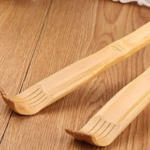 2 Pcs Wooden Back Scratcher & Massage Stick ? Long Handle Backscratching Sticks with Roller for Itch Relief & Body Relaxation - Image 4