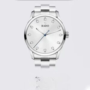 RADO Men?s Formal Wrist Watch With Stainless Steel Chain | Best Quality Rado Watch For Men's - Men's Watches - Wrist Watch For Men - With Random Box - Image 3