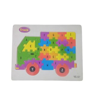 Wooden Alphabet Puzzle Board ? Premium A-Z English Letters Learning Toy for Kids, Early Literacy, Cognitive Development, and Creative Play - Image 2