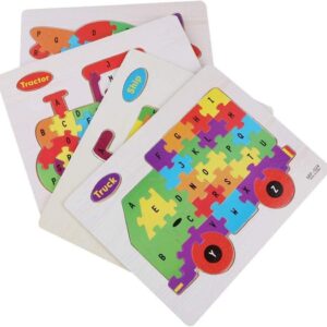 Wooden Alphabet Puzzle Board ? Premium A-Z English Letters Learning Toy for Kids, Early Literacy, Cognitive Development, and Creative Play - Image 3