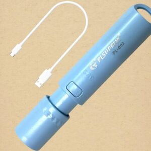 Pl 003 Long Range LED Rechargeable Torch Light ? 1000 Lumens, 3 Modes, 500m Beam Distance, 1400mAh Battery with USB Cable, Durable Outdoor Flashlight - Image 4