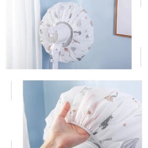 Decorative Fan Cover with Colorful Pattern Design ? Dust Protection & Stylish Room Accent - Image 4