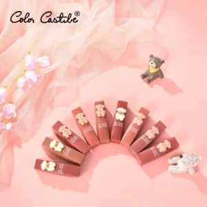 Color Castile Pack of 3 Bear Shape Matte Lipsticks ? Long-Lasting, Bold & Vibrant Makeup Essential - Image 5
