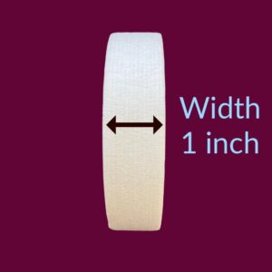 1 Inch Paper Masking Tape ? 15 Yards, Strong Adhesion, Clean Removal, Easy Tear, Ideal for Painting, Labeling, Masking & Crafting - Image 3