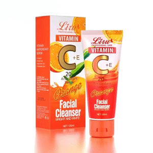 Liru Orange Facial Cleanser 120ml | Professional Care with Vitamin C+E & Orange Extract for Brightening, Deep Cleansing & Daily Skincare - Image 4