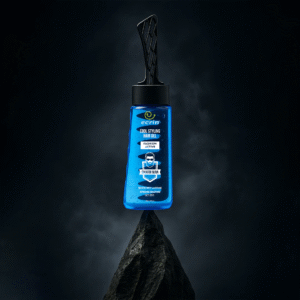 ECRIN Cool Styling Hair Gel with Active Collagen | Strong Hold, No Flakes, Nourishing Formula for All Hair Types, Daily Use Gel with Refreshing Cool Effect (280ml) - Image 4