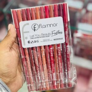 Flormar Perfect Lipliner ? Long-Lasting & Intense Color | Smooth Application | Pack of 12 Shades - Image 1