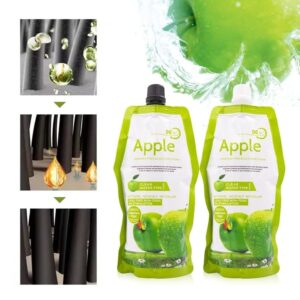 Apple Hair Color 500 ml Ammonia-Free Black Hair Color Cream ? Natural-Looking Coverage with Nourishing Formula (Copy) - Image 3