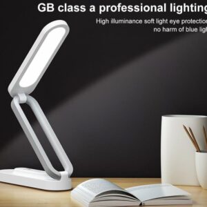 B005 LED Folding Table Lamp ? Rechargeable Stepless Dimmable Desk Light with Type-C Charging & Lithium Battery - Image 3