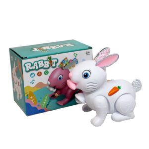 Electric Rabbit Toy for Kids ? Light & Sound, Educational & Musical Play - Image 4