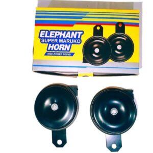 High Sound Elephant Horn for Cars & Bikes ? Super Loud 12V Universal Vehicle Horn | Durable, Long-Lasting, Clear & Powerful Sound for Maximum Road Safety | Easy Plug & Play Installation | Compatible with All Cars, Motorcycles & Scooters - Image 1