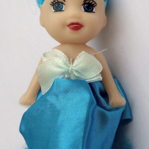 1Pcs Beautiful Baby Doll Keychain/Keyring for Girls & Womr Bike, Car, Bag & Handbag Accessories (Random coloen, fors) - Image 1