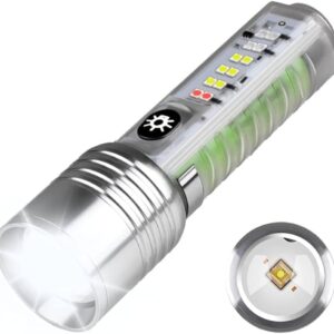 Coba Mini LED Torch Light - Coba CB 1658 ? Super Bright Handheld Tactical Light? | Multiple Modes | Zoom-able Electric Flashlight for Camping, Hiking & Cycling ( Random Color ) - Image 1