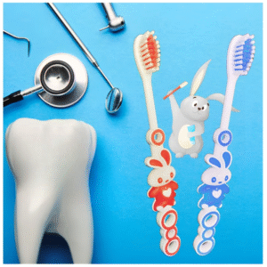 Dr. Jones Baby Teeth Brush ? Pack of 3 | Soft Bristles | Gentle Oral Care for Infants and Toddlers (Random color) - Image 1