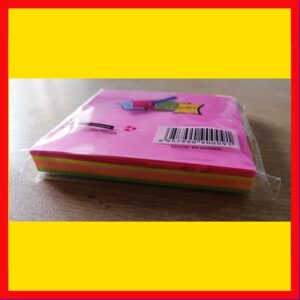 3x3 Inches Sticky Notes Pack ? 100 Sheets Per Pad, Strong Adhesive Backing, Easy to Write On, Peel-Off Convenience, Perfect for Home, Office, and School Use (Random Color) - Image 3