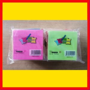 3x3 Inches Sticky Notes Pack ? 100 Sheets Per Pad, Strong Adhesive Backing, Easy to Write On, Peel-Off Convenience, Perfect for Home, Office, and School Use (Random Color) - Image 4