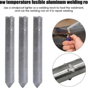 3Pcs Easy Melt Low Temperature Welding Rods ? Aluminum Soldering Sticks for Metal Repair, Hole Filling & DIY Fixes - Image 1