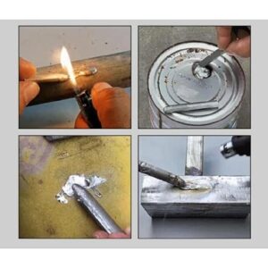 3Pcs Easy Melt Low Temperature Welding Rods ? Aluminum Soldering Sticks for Metal Repair, Hole Filling & DIY Fixes - Image 3