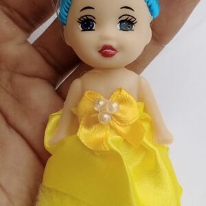 1Pcs Beautiful Baby Doll Keychain/Keyring for Girls & Womr Bike, Car, Bag & Handbag Accessories (Random coloen, fors) - Image 5