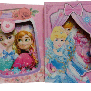 Princess, Frozen & Sofia Cover Fancy Lock Spiral Binding Diary ? Medium Size with Box ? 40 Pages (22 x 16 cm) - Image 4