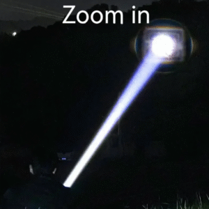 Tactical LED Flashlight Kit with Portable Green Hard Case ? High-Powered, Rechargeable, Multi-Mode Light - Image 5