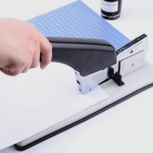 Heavy Duty Stapler Machine ? Staples 100, 150 & 200 Sheets, Metal Body, Ergonomic Handle, Adjustable Paper Guide, Anti-Jam Mechanism - Image 3