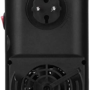 Flame Heater 1000W ? Portable Electric Plug-in Room Heater with Flame Effect & Remote Control - Image 1