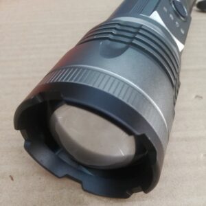 Tactical LED Flashlight Kit SP-38-1 ? Rechargeable High Power Torch with 3x18650 Batteries & Portable Hard Case - Image 3