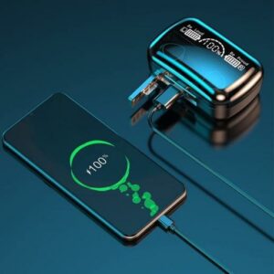 DaMix Original M10 Bluetooth Earbuds ? Wireless Earphones with LED Display & Power Bank Case - Image 4