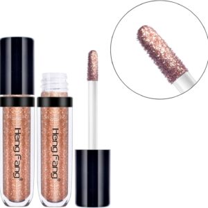 HENG FANG 6 Pcs Liquid Diamond Glitter Eyeshadows Set ? Waterproof, Long-Lasting, Vibrant Colors with Lightweight Texture for Bold & Sparkling Eye Makeup - Image 4