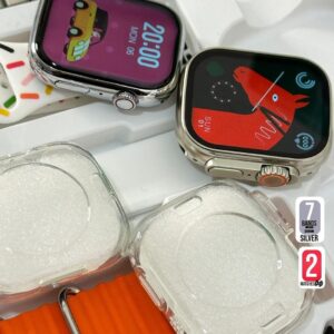 i50 New Model Smart Watch Bundle ? 7 Original Straps, 2 Premium Watches & 2 Protective Covers - Image 2