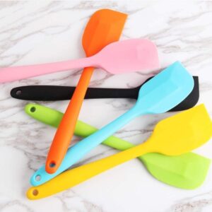 Silicone Spatula 8-Inch ? Heat Resistant, Non-Stick Flexible Rubber Scraper Spoon for Kitchen Use - Image 5