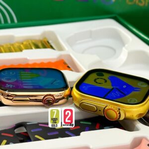 i50 New Model Smart Watch Bundle ? 7 Original Straps, 2 Premium Watches & 2 Protective Covers - Image 4