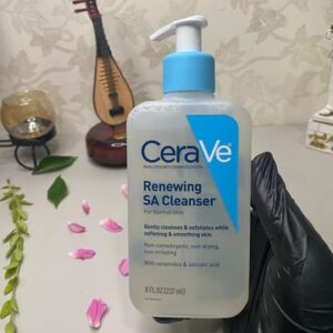 CeraVe Renewing SA Cleanser And Hydrating Cleanser with Salicylic Acid & Ceramides ? (237ml) - Image 1