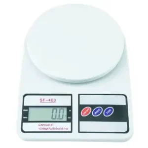 Best Imported Digital Food Kitchen Scale SF-400 With LCD Display | Grams and Ounces for Weight Loss, Baking, Cooking, Keto and Meal Prep, Medium, Stainless Steel weight Machine For Vegetable - Image 5