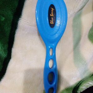 01 PCs - Anti-Tangle Scalp Massager Hair Brush ? Soft Bristle Detangling Brush for Wet & Dry Hair (Random Color) - Image 2