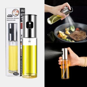 Cooking Oil Sprayer ? Glass Oil Spray Bottle for Kitchen, BBQ, Baking, Grilling, Vinegar & Sauce - Image 3