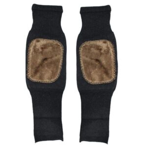 (1Pair) Knee Warmer Woolen Knee Cap For Men And Women (random Design) - Image 2